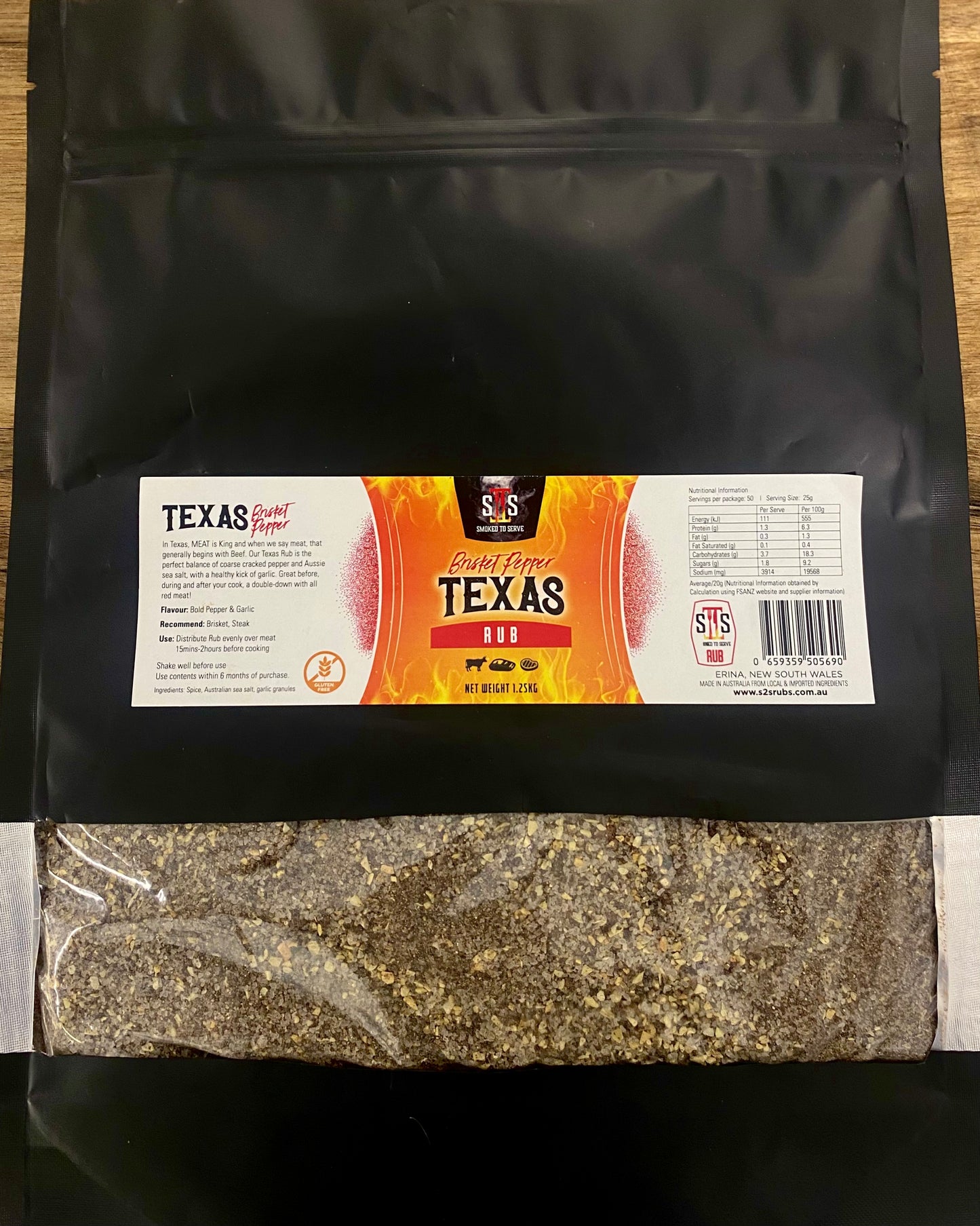 Texas Rub "Brisket Pepper"